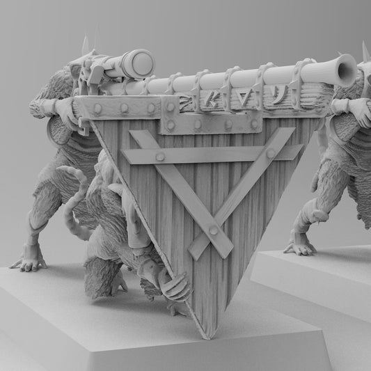 Ratmen Sniper Teams | Ratmen Resin 3D Printed Miniature | RPG | D&D | DnD| EmanG |