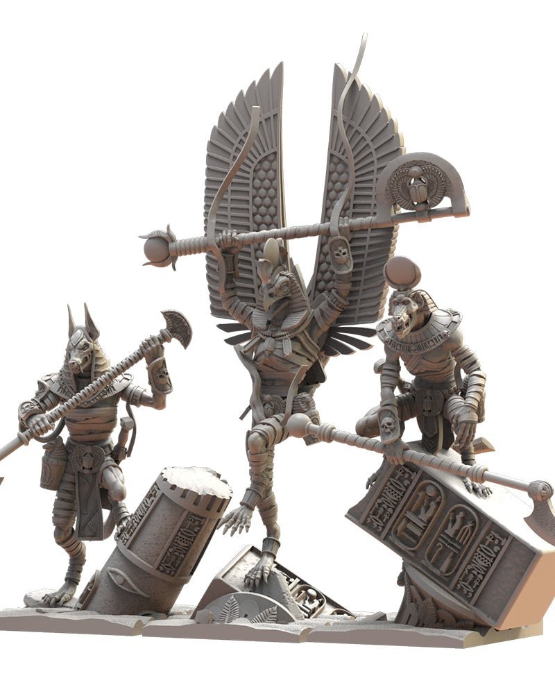 Canopic Guard | Undying Dynasties | Lost Kingdom Miniatures | Warhammer Proxy | Kings of War | RPG | D&D | Tabletop