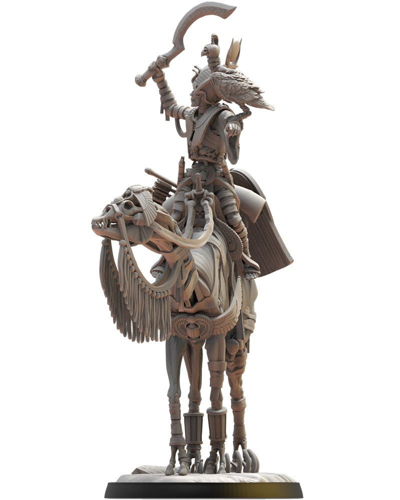 Khalid, the Eternal | Undying Dynasties | Lost Kingdom Miniatures | Warhammer Proxy | Kings of War | RPG | D&D | Tabletop