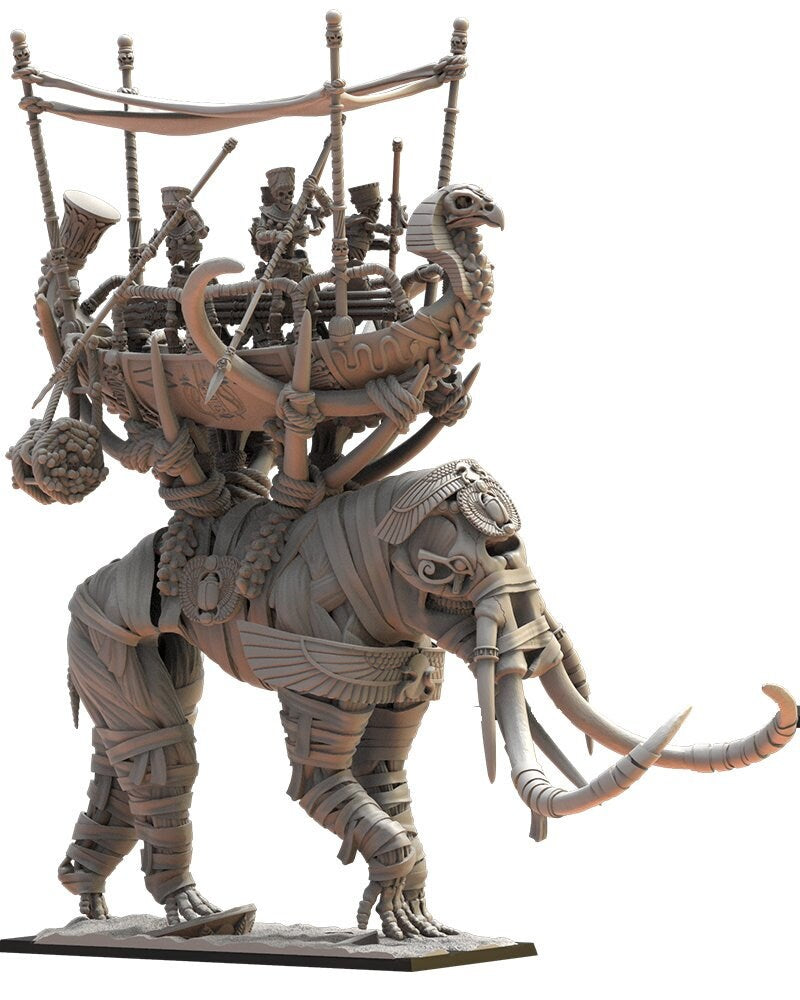 War Elephant | Undying Dynasties | Lost Kingdom Miniatures | Warhammer Proxy | Kings of War | RPG | D&D | Tabletop