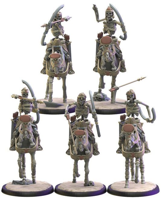 Khnum Riders | Undying Dynasties | Lost Kingdom Miniatures | Warhammer Proxy | Kings of War | RPG | D&D | Tabletop