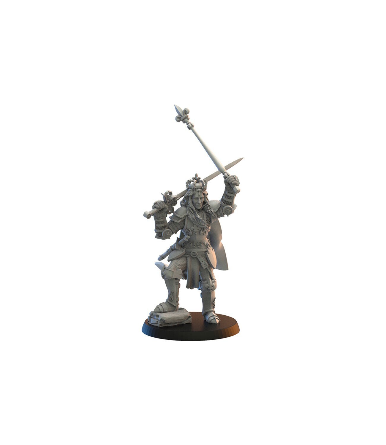 Mismeria, Mercian Queen on foot | Kingdom of Mercia | Lost Kingdom Miniatures | Table Top Gaming | RPG | D&D | Pathfinder