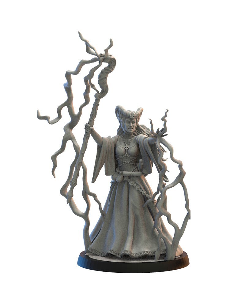 Ildira on Foot | Kingdom of Mercia | Lost Kingdom Miniatures | Table Top Gaming | RPG | D&D | Pathfinder