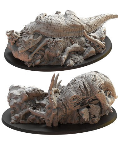 Cuetzpal Empire BIG Scenic Bases | Saurian Ancients | Lost Kingdom Miniatures | Table Top Gaming | RPG | D&D | Pathfinder