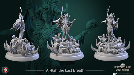 Al-Rah The Last Breath | Order Of The Grave Whisper | Multiple Scales | Resin 3D Printed Miniature | White Werewolf Tavern
