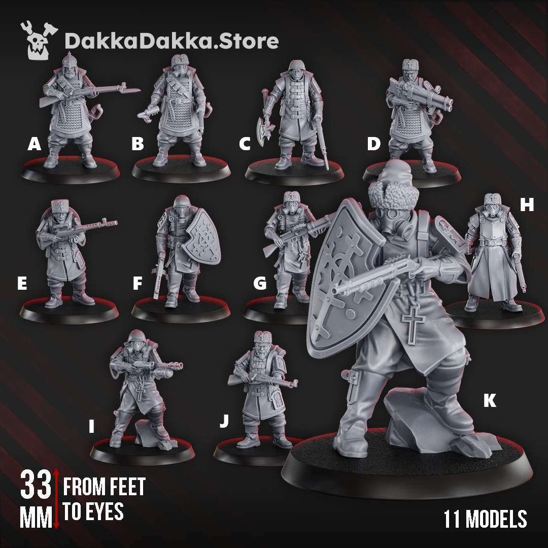 Red Druzhina Squad | Steel Union | Dakka Dakka
