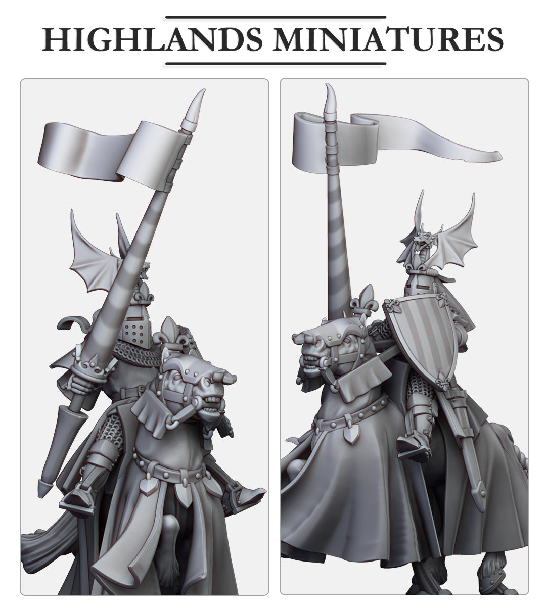 Sir Jaume, Duke of Gallia | Gallia, the Medieval Kingdom | Highlands Miniatures