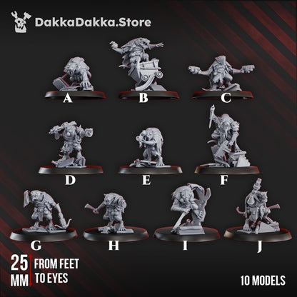 Ancient Mine Rats | The Miner Rat Vanguard | Dakka Dakka