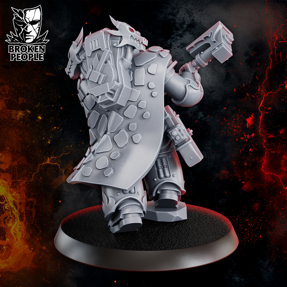 Justiciar Ignis Firehammer | Black Lions | Broken People