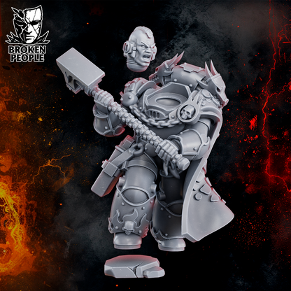 Justiciar Ignis Firehammer | Black Lions | Broken People