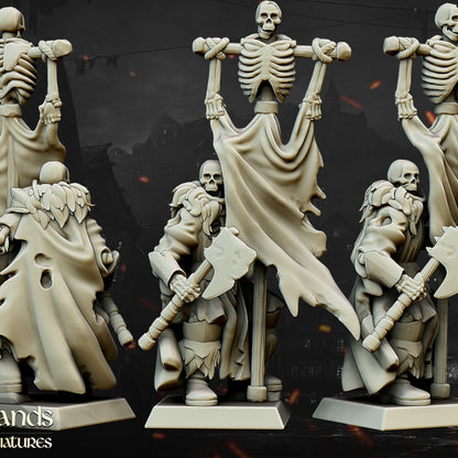 Undead Blackwatch standard bearer