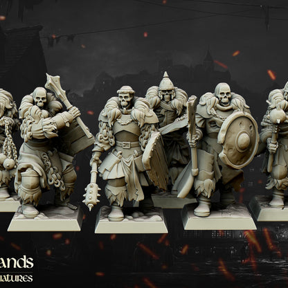 Undead Blackwatch core unit by Highlands Miniatures