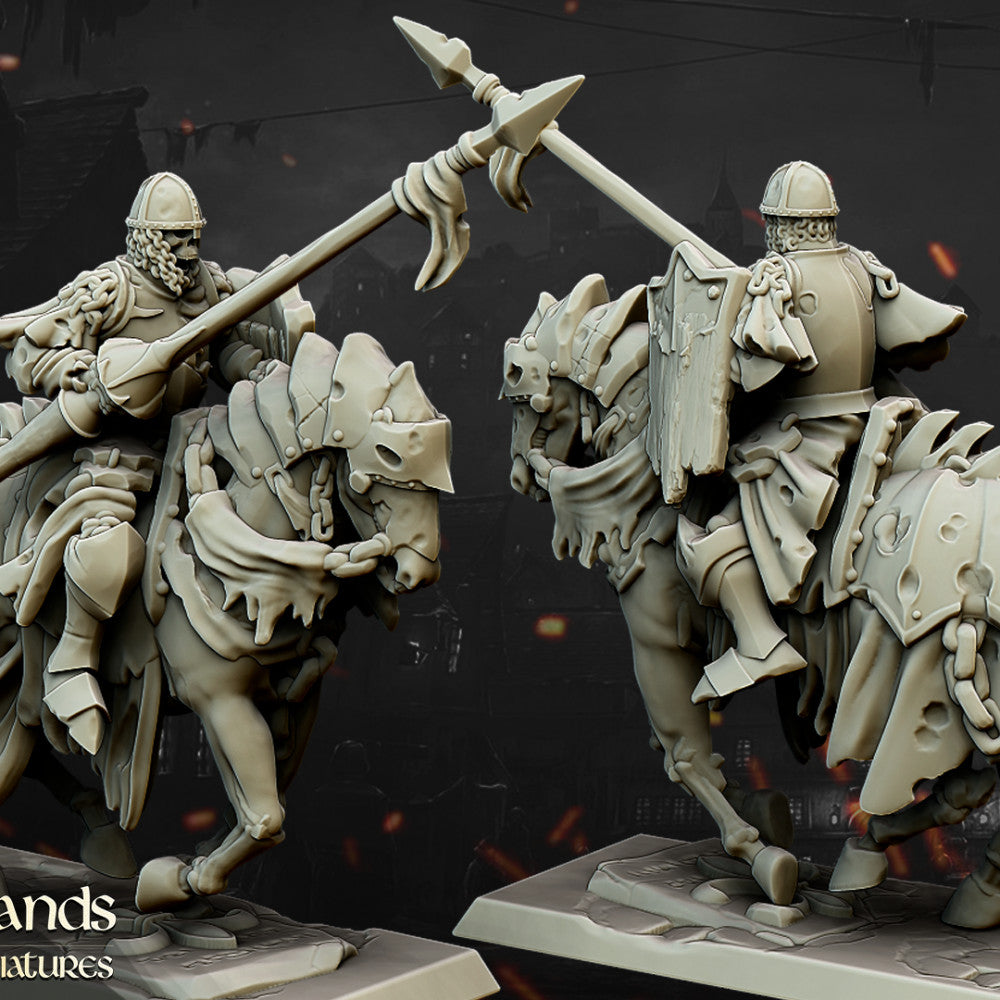 Undead dark knight infantry detail
