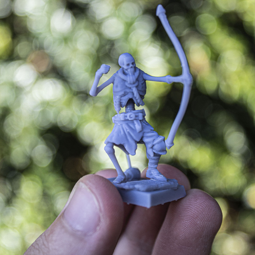 Skeleton archers detail