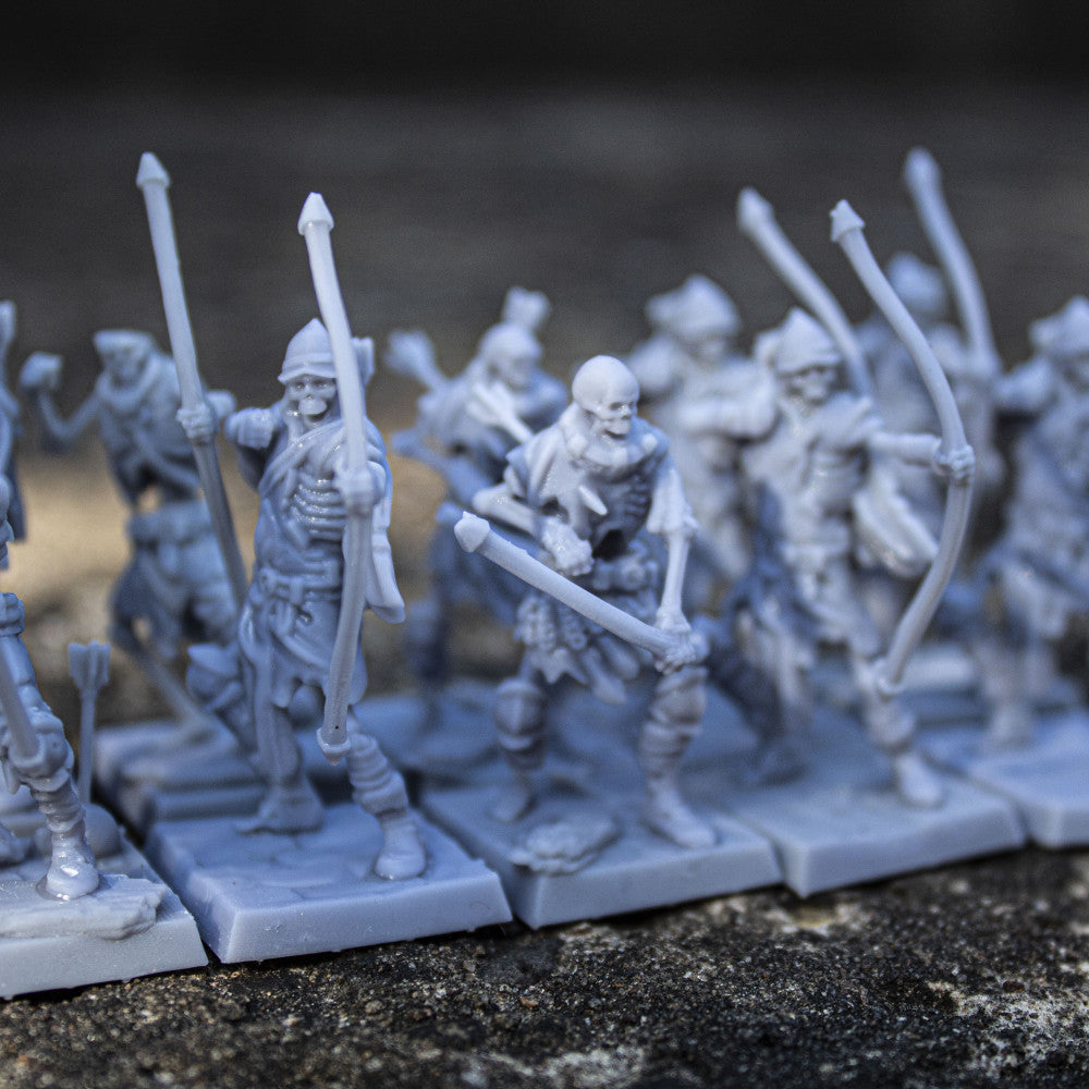 Skeleton archers regiment alternate view