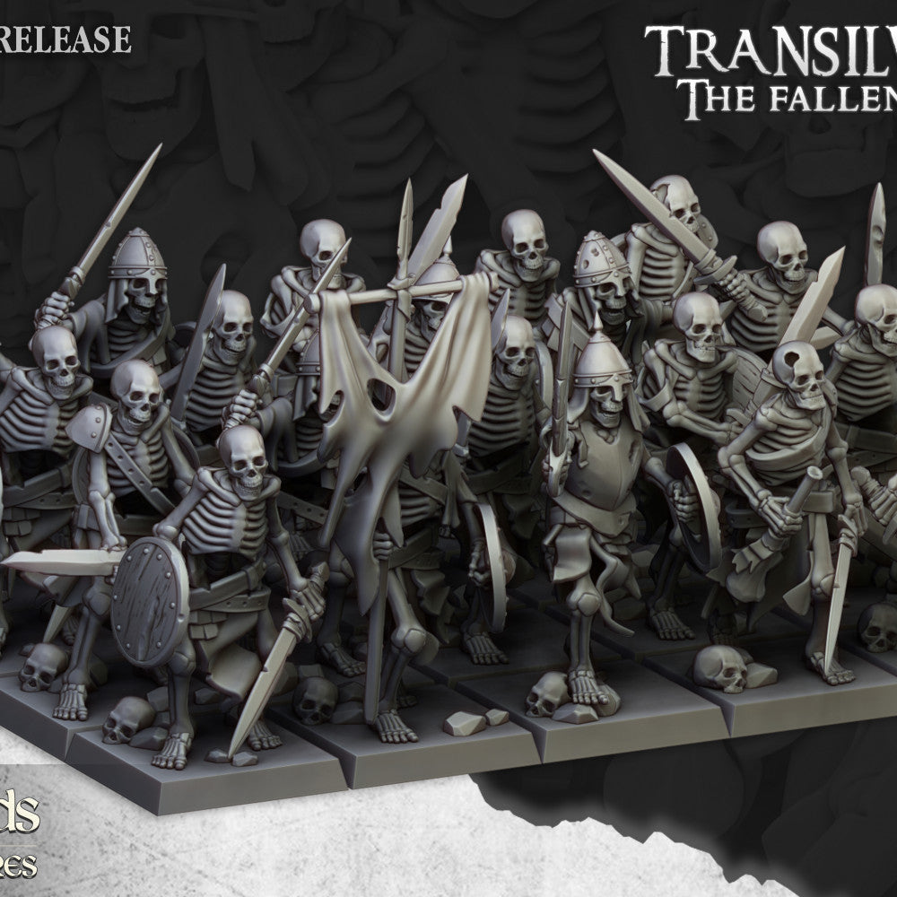 Skeleton warriors regiment alternate view