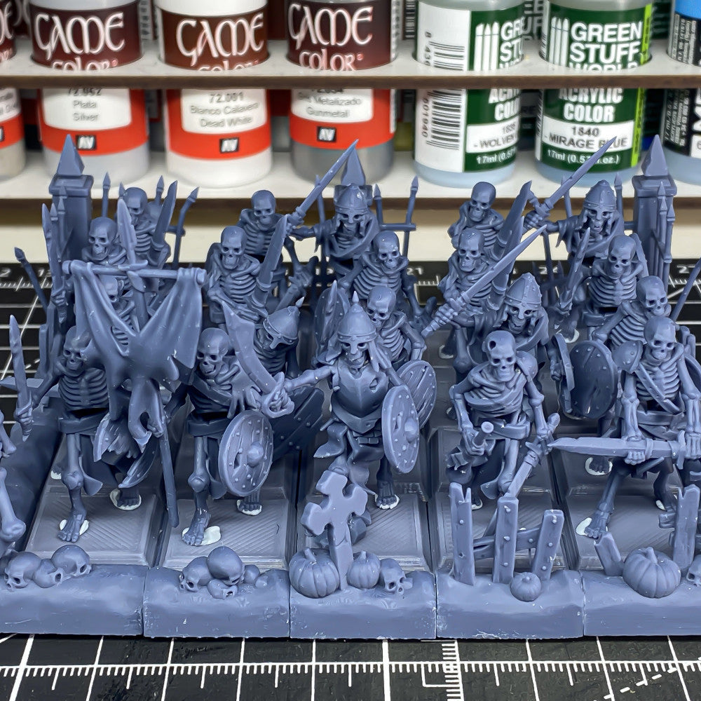 Skeleton warrior single models