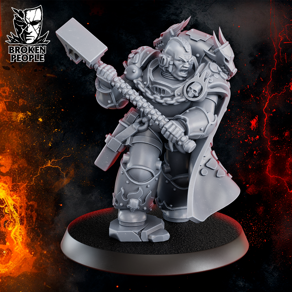 Justiciar Ignis Firehammer | Black Lions | Broken People