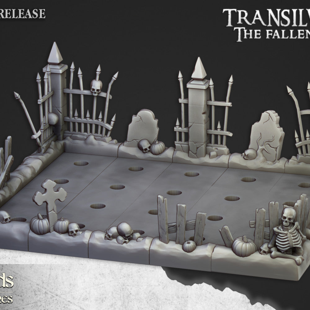 Undead modular movement tray by Highlands Miniatures