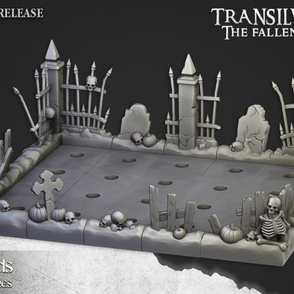 Undead modular movement tray by Highlands Miniatures