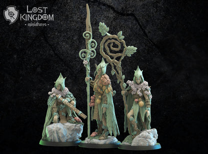 Mugen Guard Command Group | Mori / Wood Elves | Lost Kingdom Miniatures