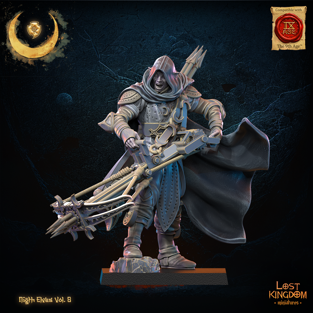 Kurosubō Hero | Night Elves / Dark Elves | Lost Kingdom Miniatures