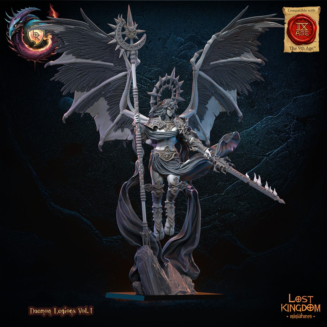 Courtesan - Demonic Angel | Daemon Legions | Lost Kingdom Miniatures