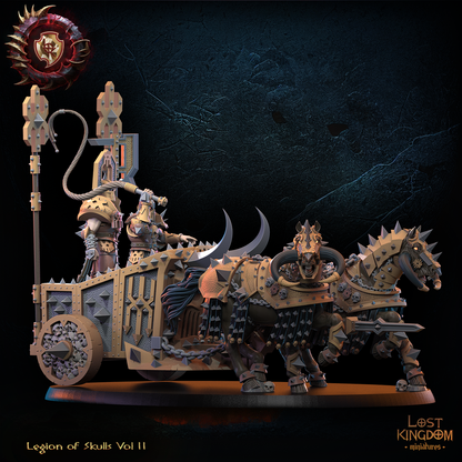 War Chariot | Legion of Skulls | Lost Kingdom Miniatures