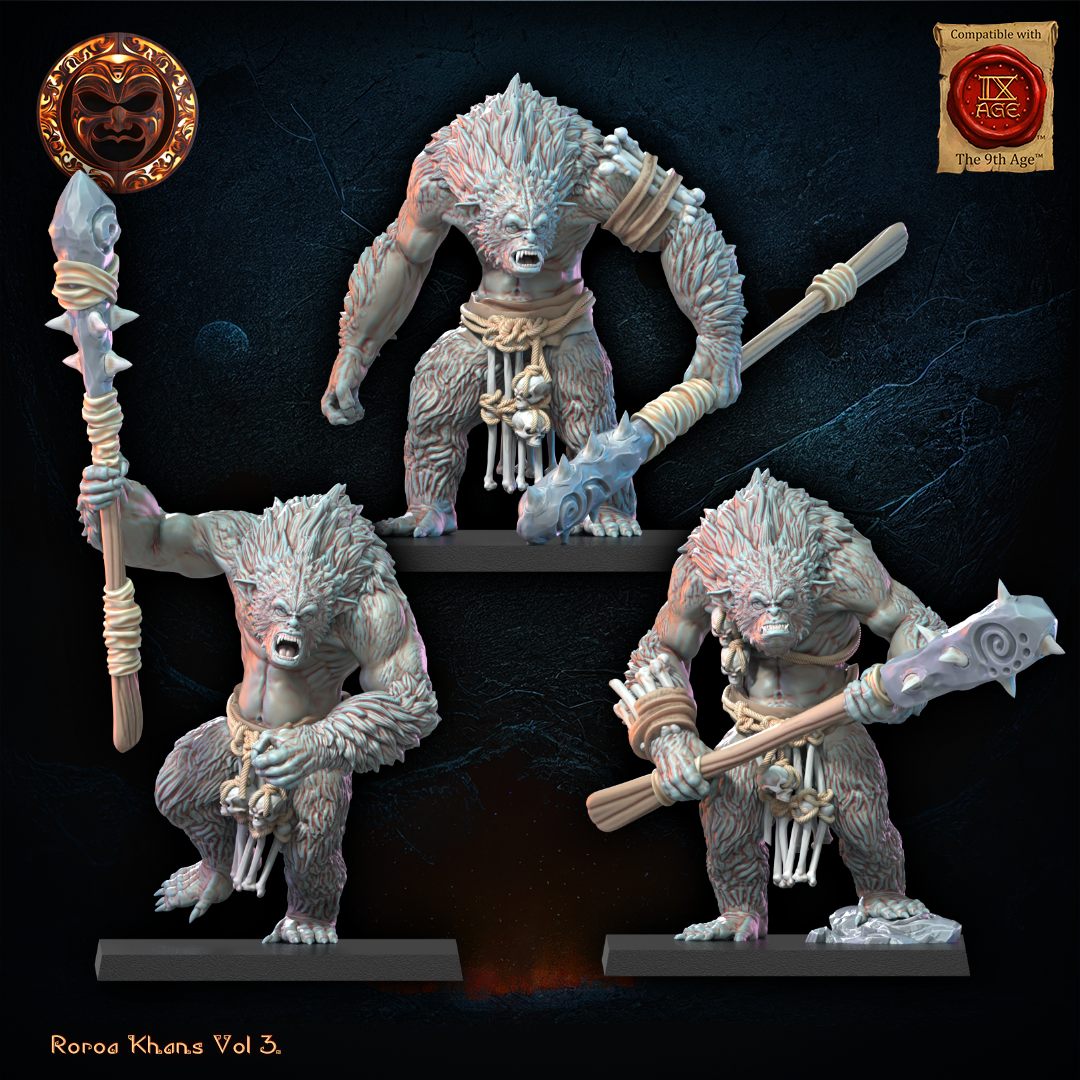 Maero Unit | Roroa Khans | Lost Kingdom Miniatures