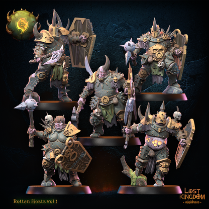 Disease Regiment | Rotten Hosts | Lost Kingdom Miniatures