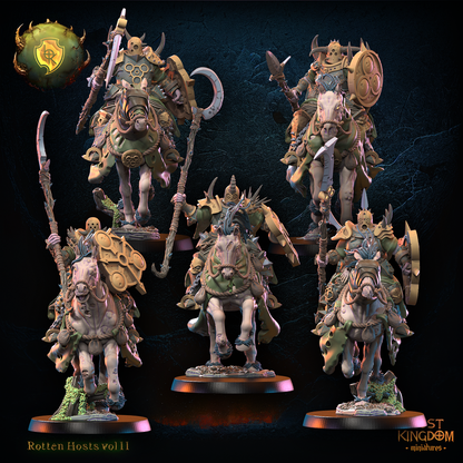 Chaotic Diseased Knights Regiment | Rotten Hosts |  Lost Kingdom Miniatures