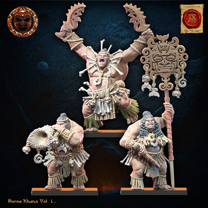 Roroa Unit | Roroa Khans | Lost Kingdom Miniatures