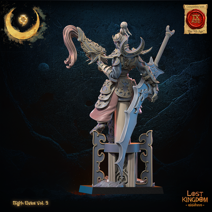 Yu Ming, Tsurugi Heroine | Night Elves / Dark Elves | Lost Kingdom Miniatures