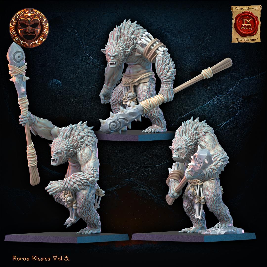 Maero Unit | Roroa Khans | Lost Kingdom Miniatures