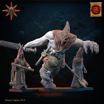 Blessed 1 & Archicultists | Demon Legions | Lost Kingdom Miniatures