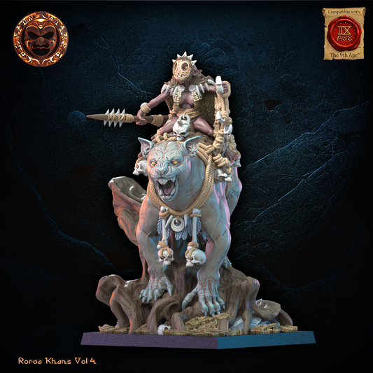 Yarablin Trapper Heroine | Roroa Khans | Lost Kingdom Miniatures