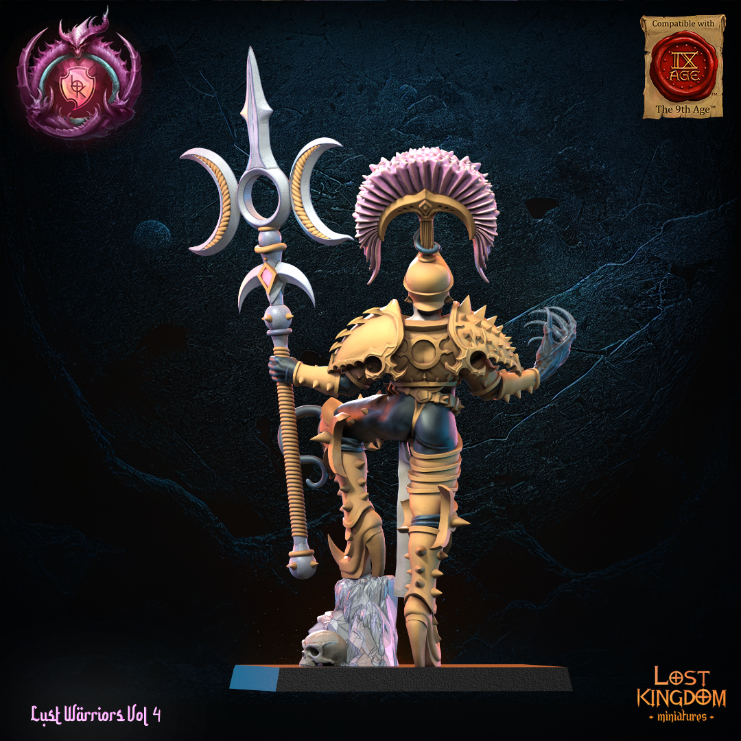 Aurenis, Lust Chosen Chaos Lord | Sons of Depravation | Lost Kingdom Miniatures