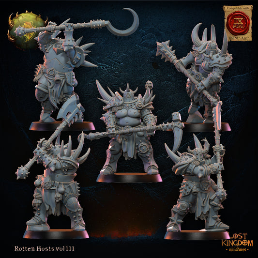 Rotten Hosts Warriors | Rotten Hosts | Lost Kingdom Miniatures