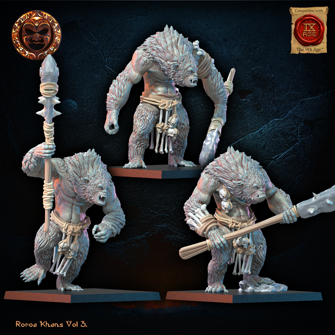 Maero Unit | Roroa Khans | Lost Kingdom Miniatures