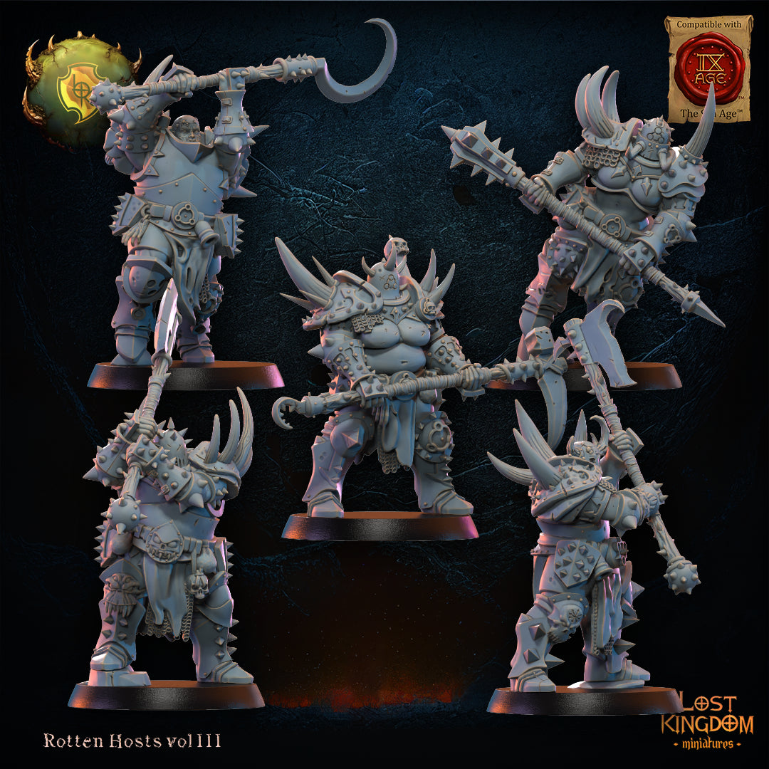 Rotten Hosts Warriors | Rotten Hosts | Lost Kingdom Miniatures