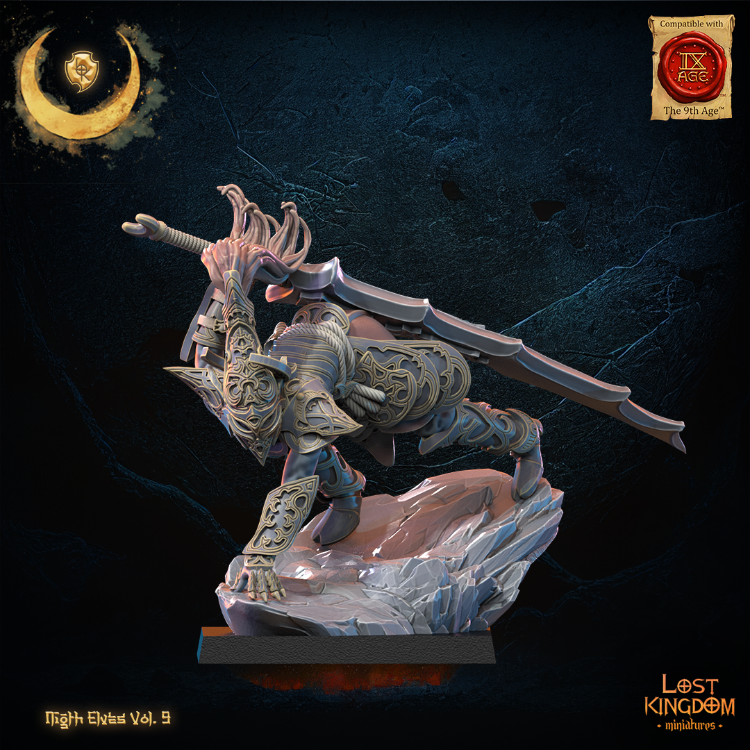 Xiuying, Tsurugi Heroine | Night Elves / Dark Elves | Lost Kingdom Miniatures