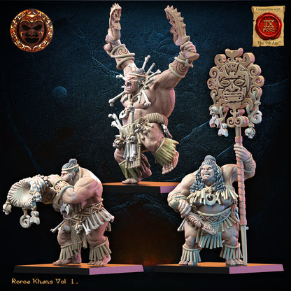 Roroa Unit | Roroa Khans | Lost Kingdom Miniatures