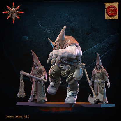 Blessed 1 & Archicultists | Demon Legions | Lost Kingdom Miniatures