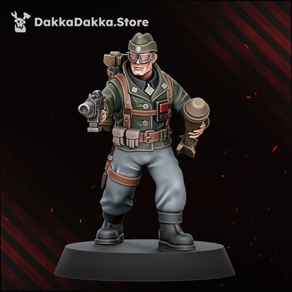 Doomsday Veterans Brigade painted trooper standing