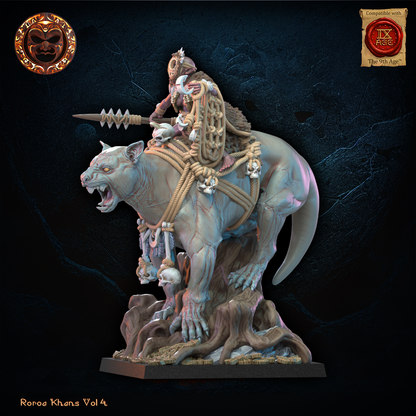 Yarablin Trapper Heroine | Roroa Khans | Lost Kingdom Miniatures