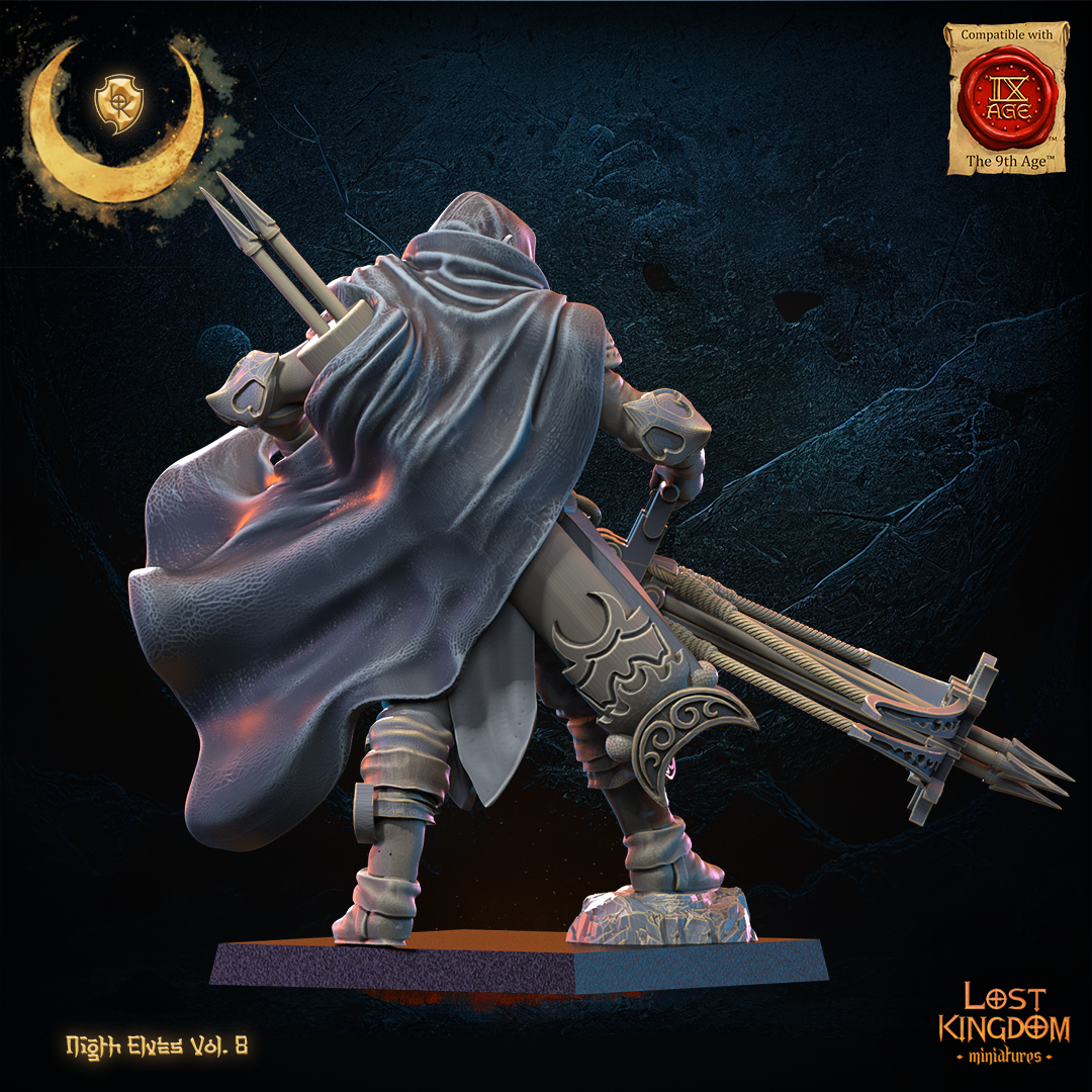 Kurosubō Hero | Night Elves / Dark Elves | Lost Kingdom Miniatures