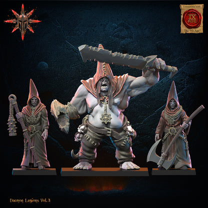 Blessed 2 & Archicultists | Demon Legions | Lost Kingdom Miniatures