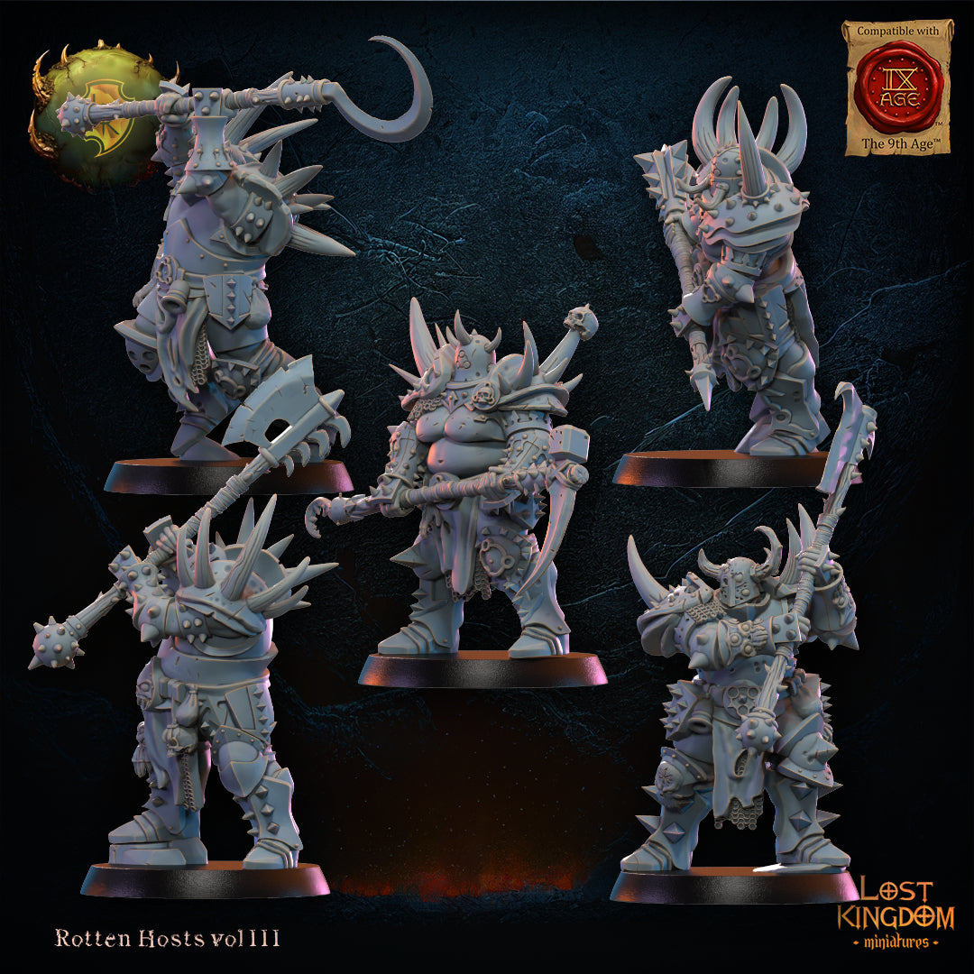 Rotten Hosts Warriors | Rotten Hosts | Lost Kingdom Miniatures
