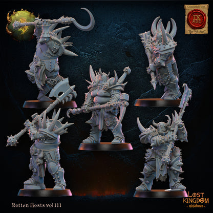 Rotten Hosts Warriors | Rotten Hosts | Lost Kingdom Miniatures