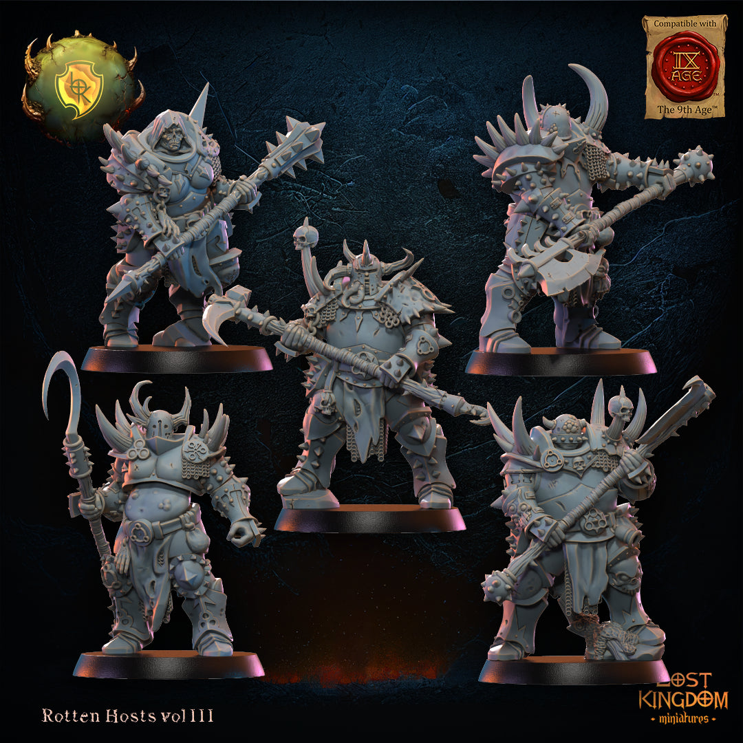 Rotten Hosts Warriors | Rotten Hosts | Lost Kingdom Miniatures